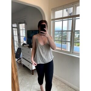 Brandy Melville Double Strap Sheer Tank